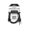 Càbles, ROLAND Black Series Câble Double RCA / Jack 1,5m