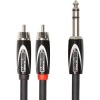 Càbles, ROLAND Black Series Câble Insert RCA / Jack 1.5m