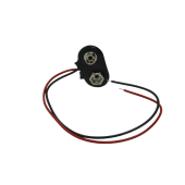 Clip pile 9V avec fils pour pédales Boss