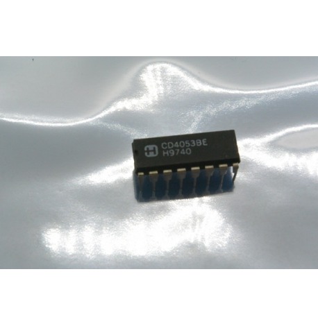 Electronic Components, CD4053BE / TC4053BP Analog Multiplexer IC