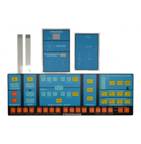 sound-to-parts, Moog Source Touch Panel Overlay Set