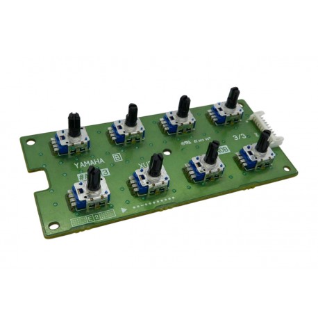 RM1x, Yamaha RM1x Panel Control PCB 8 Potentiometers
