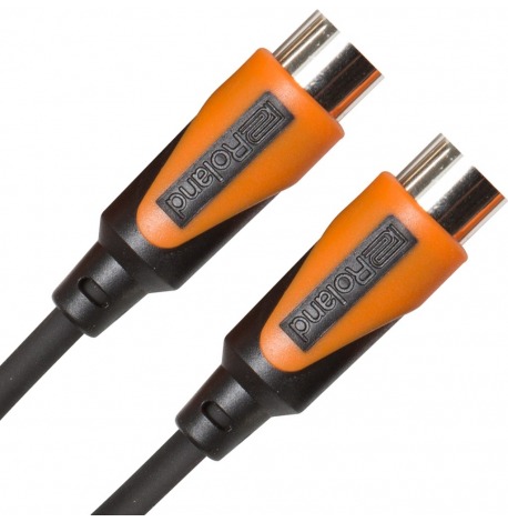 Cables, Roland MIDI Cable 5ft/1.5m Black Series RMIDI-B5