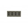 Novation, Rubber contact strip, 4-note -- Novation KS4