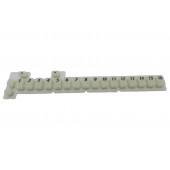 Rubber contact strip, 16 buttons, Korg Electribe ER-1 Mk II