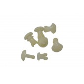 Plastic rivets, package of 6 - Roland W-30