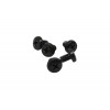 D-5, Screws, black, 6mm, package of 5 - Roland D-5