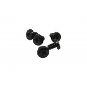 D-5, Screws, black, 6mm, package of 5 - Roland D-5